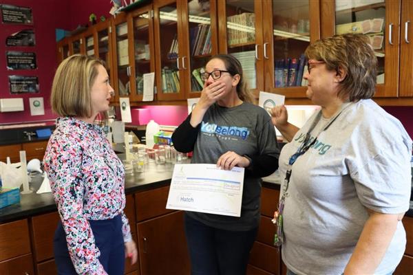 Anna and Beth were awarded a grant from the Fundation for Springfield Public Schools worth $54,490! Anna and Beth were awarded a grant from the Fundation for Springfield Public Schools worth $54,490!